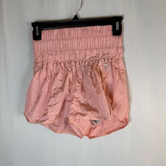 FP Movement by Free People Pants - FP Movement by Free People Way Home Shorts Womens XS Pink High Rise Lined